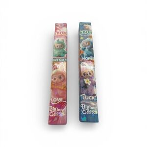 Big into Energy Labubu Hope and Serenity Mystery Pen Set Black Ink